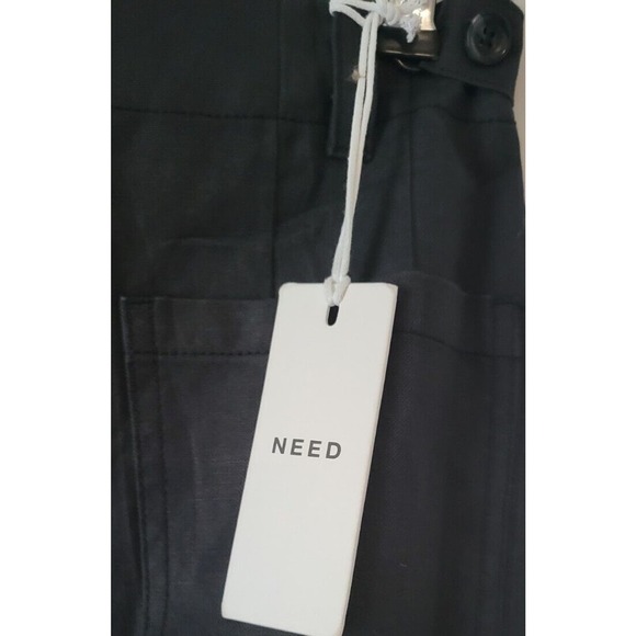 Need Womans Sz. S Wide Leg Pants Black New with Tags - Picture 4 of 13